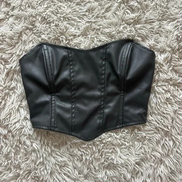 Princess Polly Grey Bustier - Picture 2 of 8